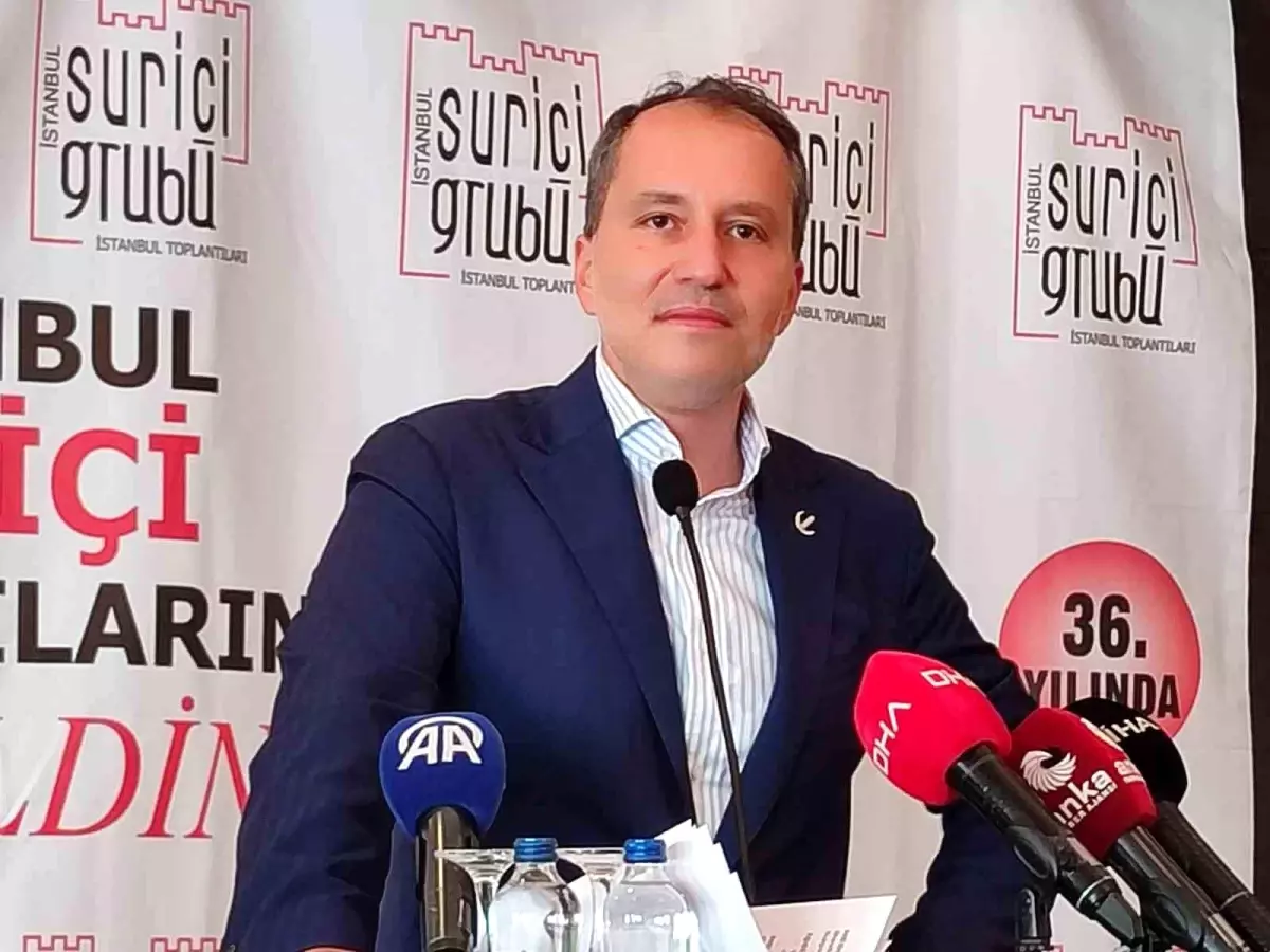 Fatih Erbakan: Türkiye’nin İslam alemine öncülük etmesi lazım