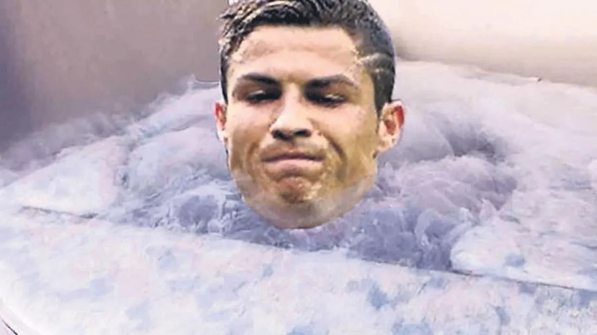 Ronaldo’nun buz odasına girdim… Eksi 110 derecede şifa
