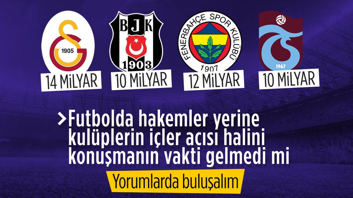 4 büyüklerin borcu belli oldu: 50 milyar TL’ye dayandı!