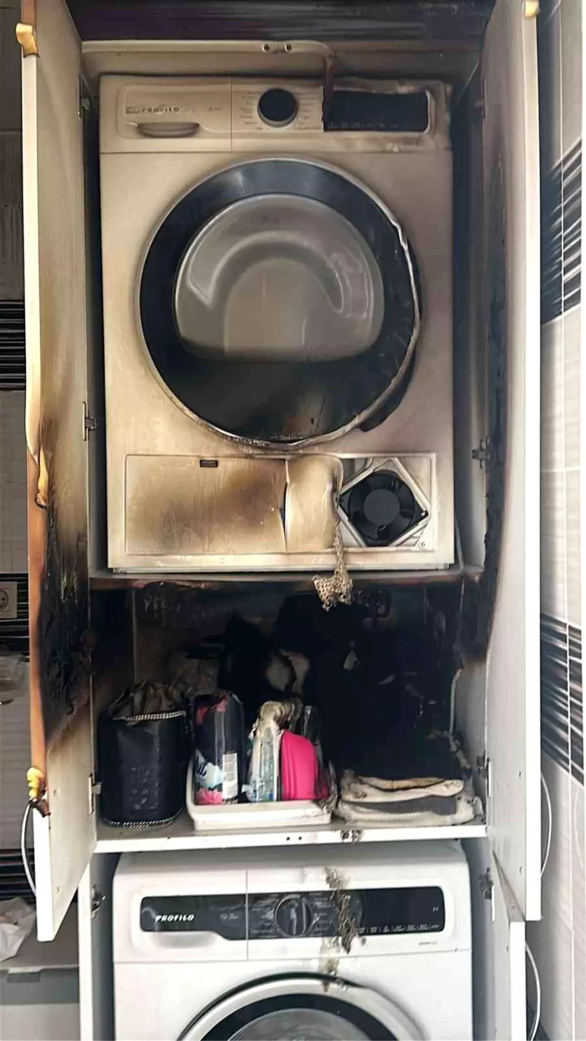 Gaziantep’te Çamaşır Makinesi Patladı