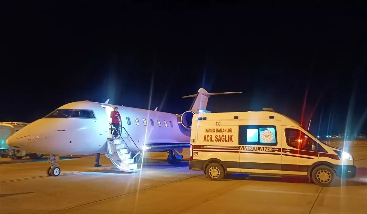 Van’dan İstanbul’a Ambulans Uçak