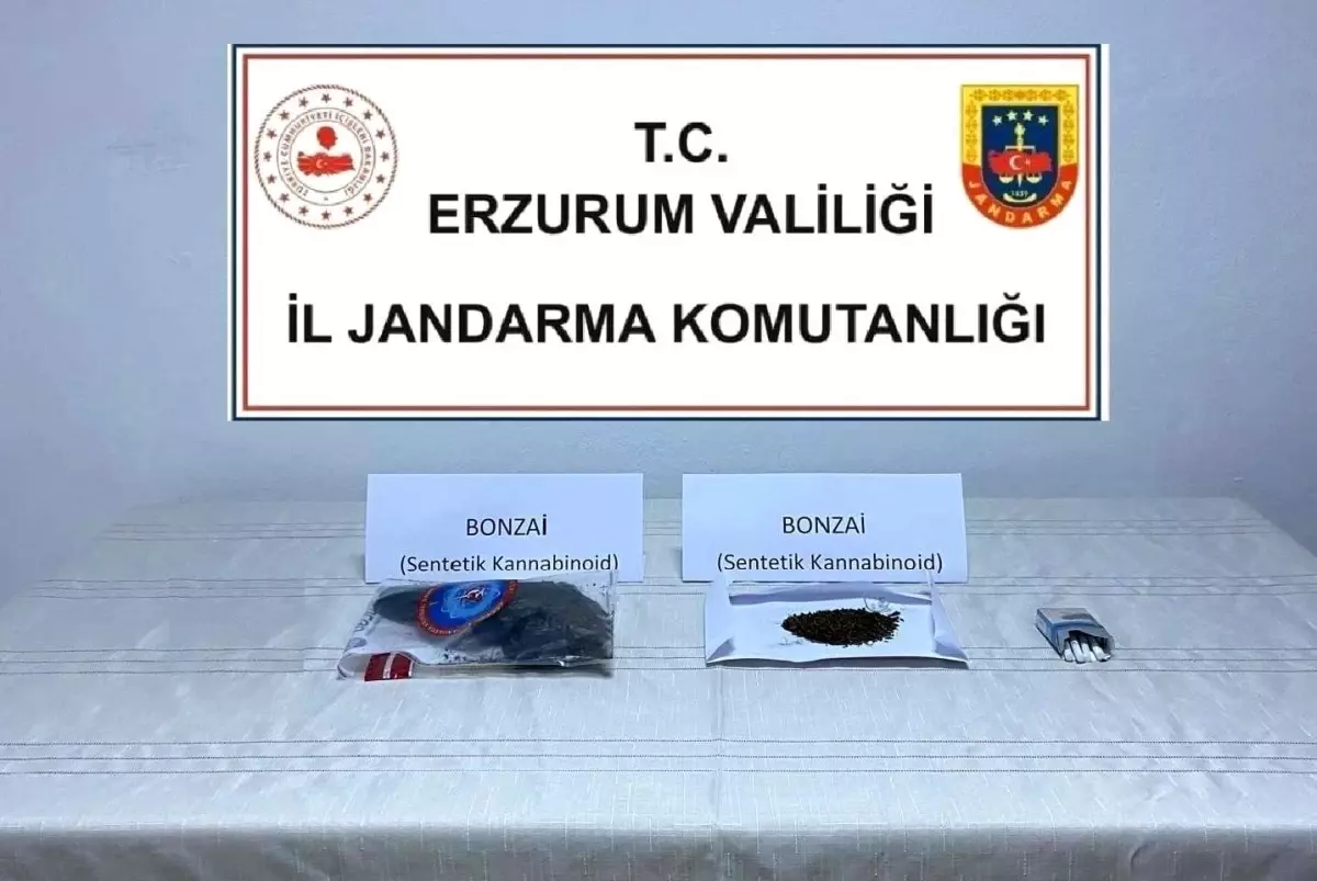 Erzurum’da Uyuşturucu Operasyonu