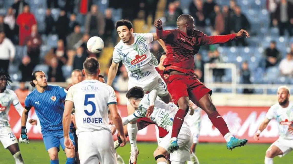 Rize ‘Hatay’ı affetmedi