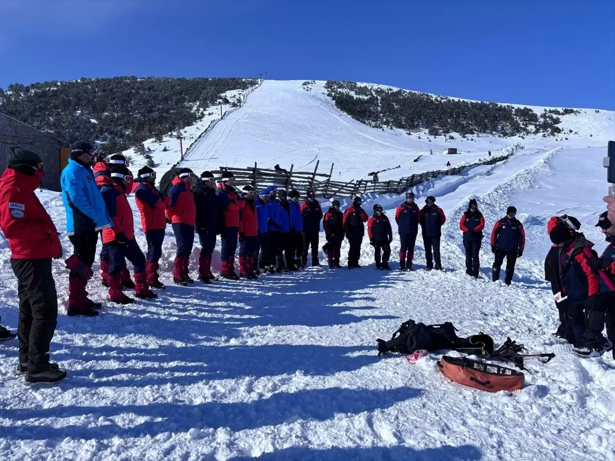 Zigana Dağı’nda Arama Kurtarma Tatbikatı