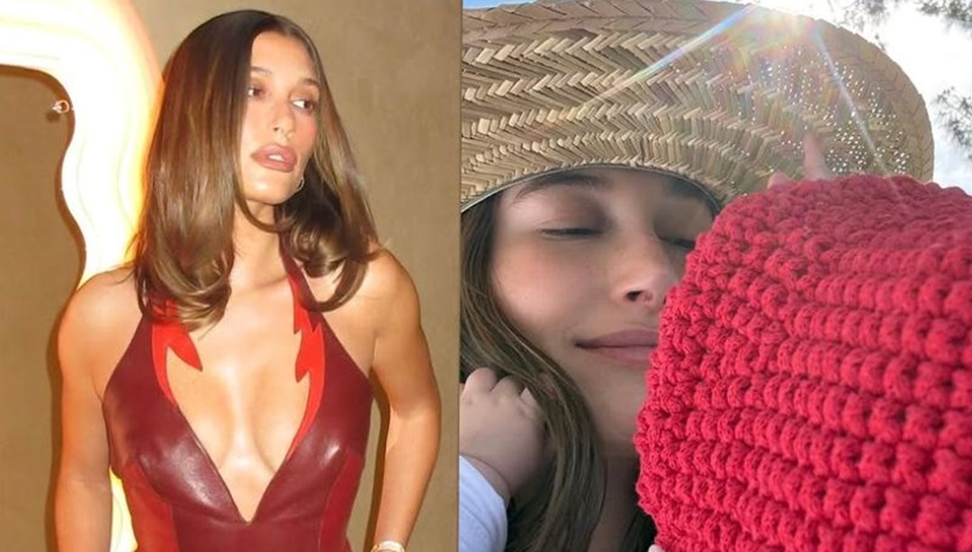 Hailey Bieber’dan oÄluÂ Jack Blues ile yeni kare