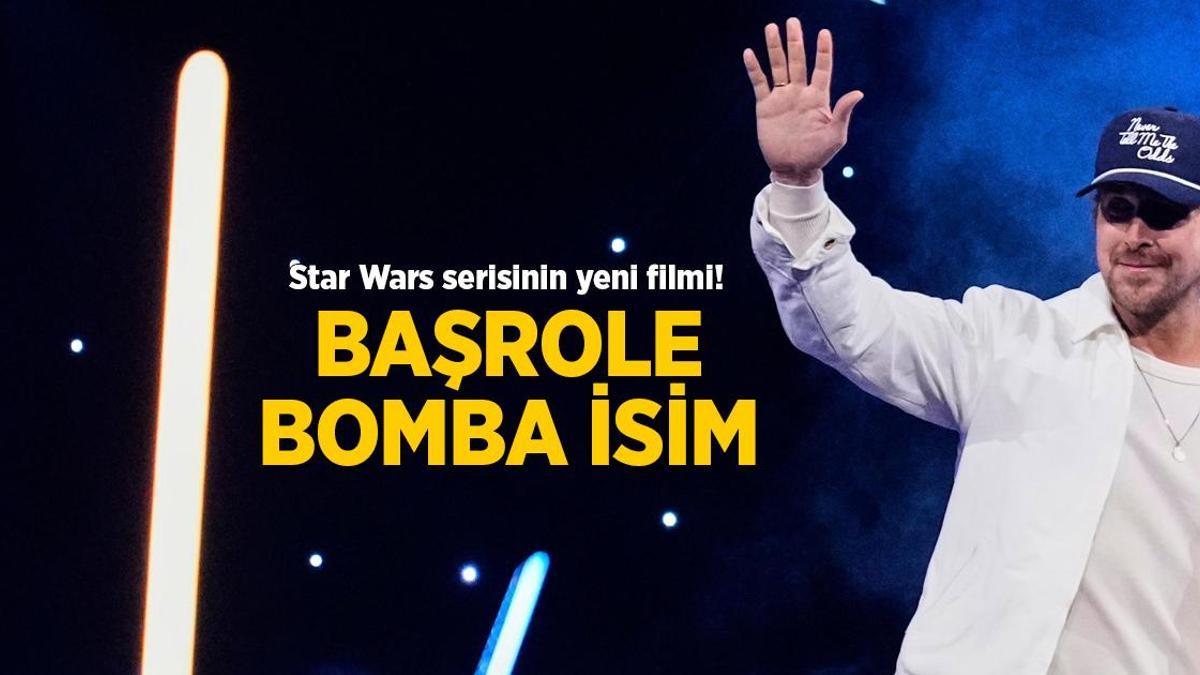 Star Wars serisinin yeni filmi! Başrolü bomba bir isim kaptı